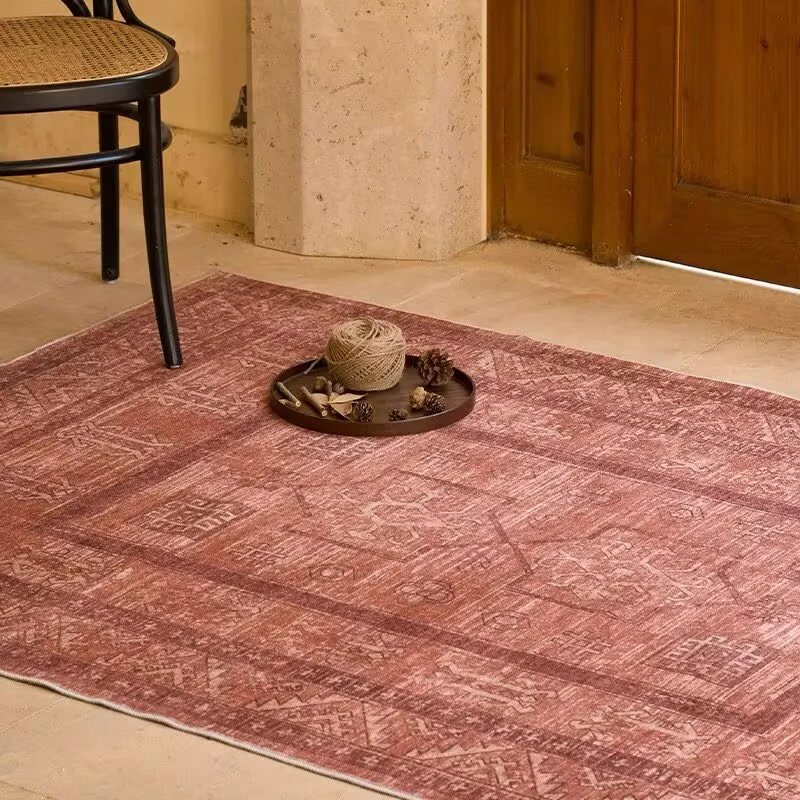 Living Room Carpet Bedroom Wool Bedside Rugs Machine Washable Foldable Mat Vintage Nordic Rug Soft Fluffy Plush Home Decoration
Living Room Carpet Bedroom Wool Bedside Rugs Machine Washable Foldable Mat Vintage Nordic Rug Soft Fluffy Plush Home Decoration