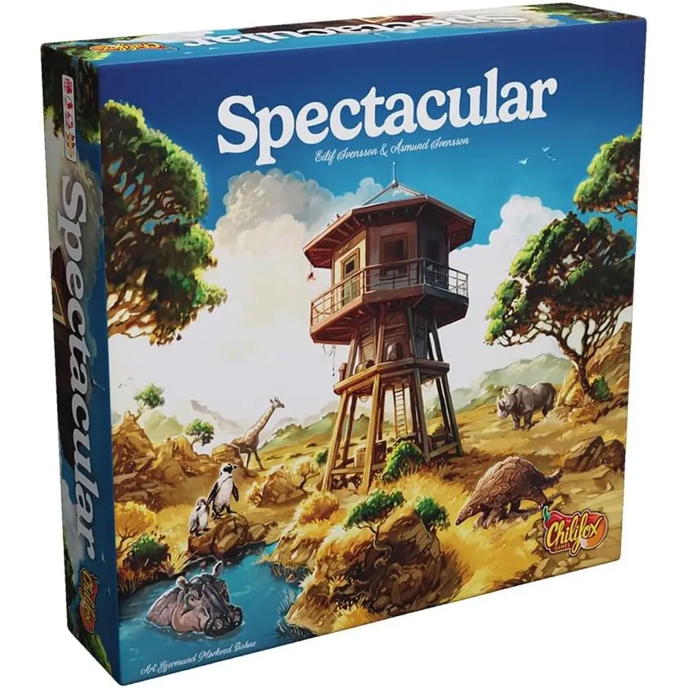 Spectacular Board Game - Build & Manage an Animal Park, Dice Drating & Tile Placement Strategy Game or Kids & Adults, Ages 10+,
Spectacular Board Game - Build & Manage an Animal Park, Dice Drating & Tile Placement Strategy Game or Kids & Adults, Ages 10+,