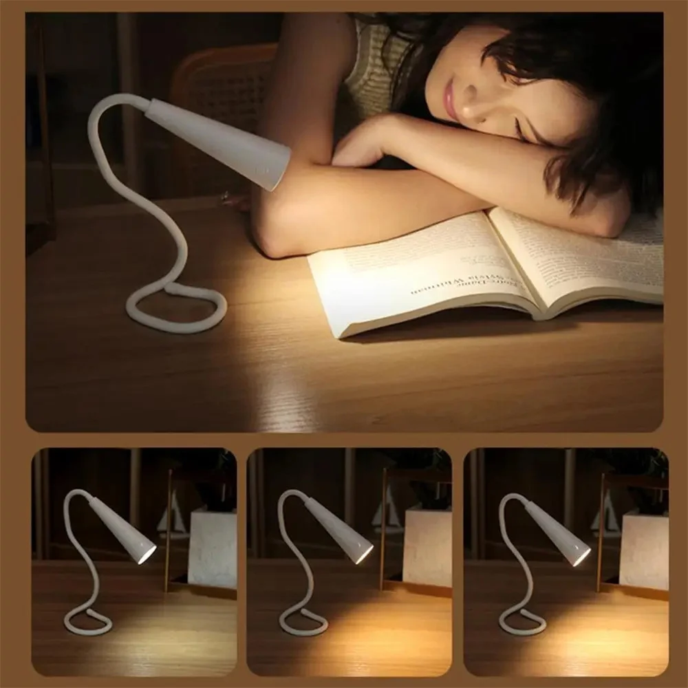 Small Desk Lamp Adjustable Gooseneck 3 Color Modes Dimmable Reading Lamp USB Rechargeable Eye Protection for Office Dorm Bedroom
Small Desk Lamp Adjustable Gooseneck 3 Color Modes Dimmable Reading Lamp USB Rechargeable Eye Protection for Office Dorm Bedroom