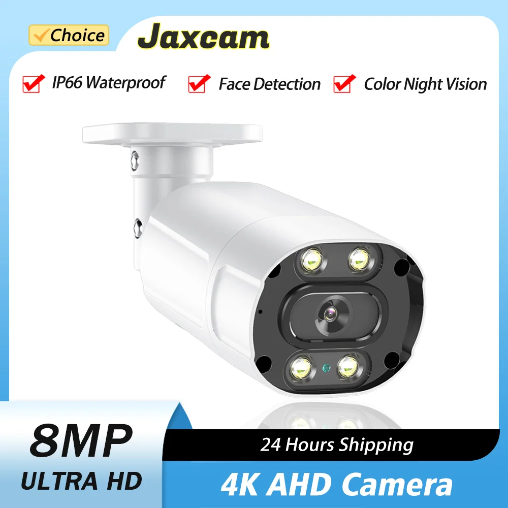 4K 8MP AHD Camera HD Surveillance Camera CCTV Bullet Outdoor/Indoor Home Video security Camera Face Detect Color Night Vision
4K 8MP AHD Camera HD Surveillance Camera CCTV Bullet Outdoor/Indoor Home Video security Camera Face Detect Color Night Vision