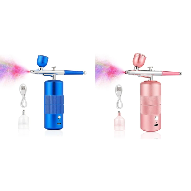 Airbrush Kit Machine, Rechargeable Handheld Airbrush, Professional Cordless Air Brush For Nail Art, Makeup
Airbrush Kit Machine, Rechargeable Handheld Airbrush, Professional Cordless Air Brush For Nail Art, Makeup