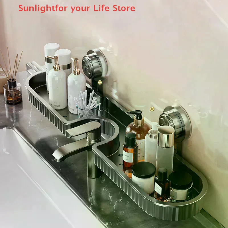 1pc Household Suction Cup Sink Shelf Without Drilling Wall-mounted Faucet Drain Organizer Faucet Universal Models
1pc Household Suction Cup Sink Shelf Without Drilling Wall-mounted Faucet Drain Organizer Faucet Universal Models