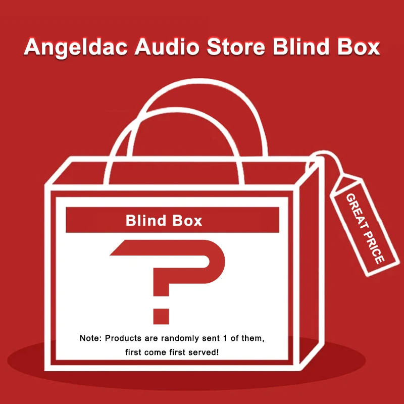 Случайная сумка Angeldac Audio Store, кабель для наушников по специальной цене и т. д.
Случайная сумка Angeldac Audio Store, кабель для наушников по специальной цене и т. д.
