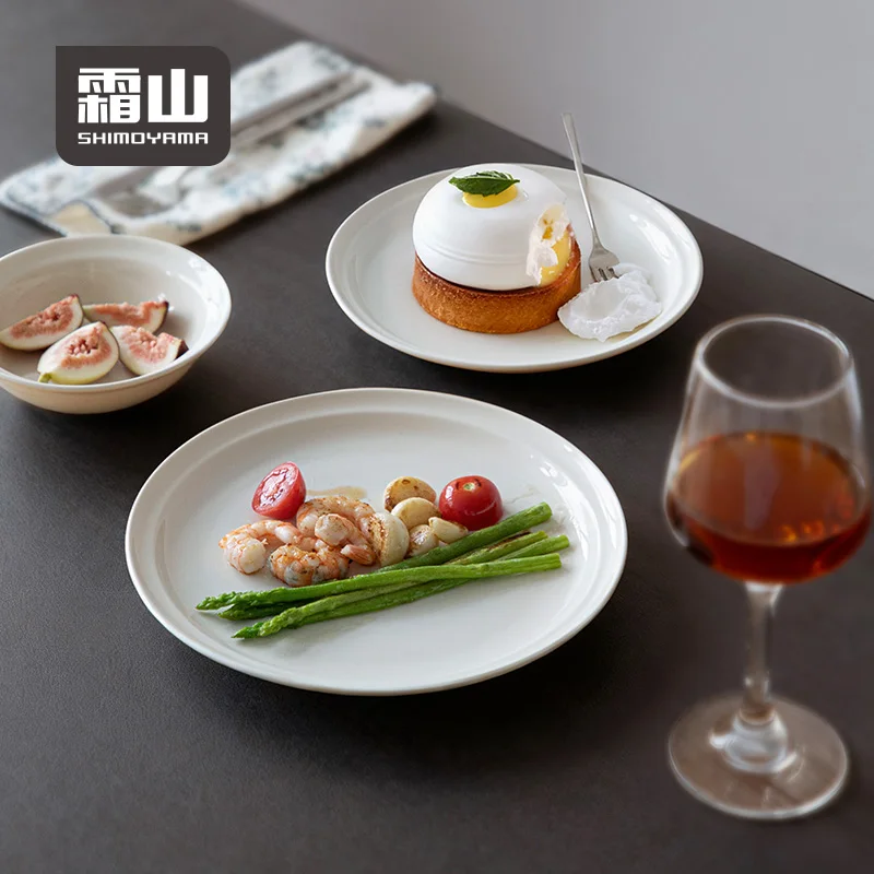 SHIMOYAMA Ceramic Kitchenware Set for Couple Family Porcelain Elegant Traditional Eastern Design Tableware Set Plate Soup Bowls
SHIMOYAMA Ceramic Kitchenware Set for Couple Family Porcelain Elegant Traditional Eastern Design Tableware Set Plate Soup Bowls