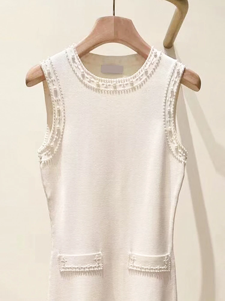 SIVOS High-End Women's Knitted Dr Spring Season Pearl Embellied Svel A-Line Gown Ele Chic Sle Midi Length
SIVOS High-End Women's Knitted Dr Spring Season Pearl Embellied Svel A-Line Gown Ele Chic Sle Midi Length