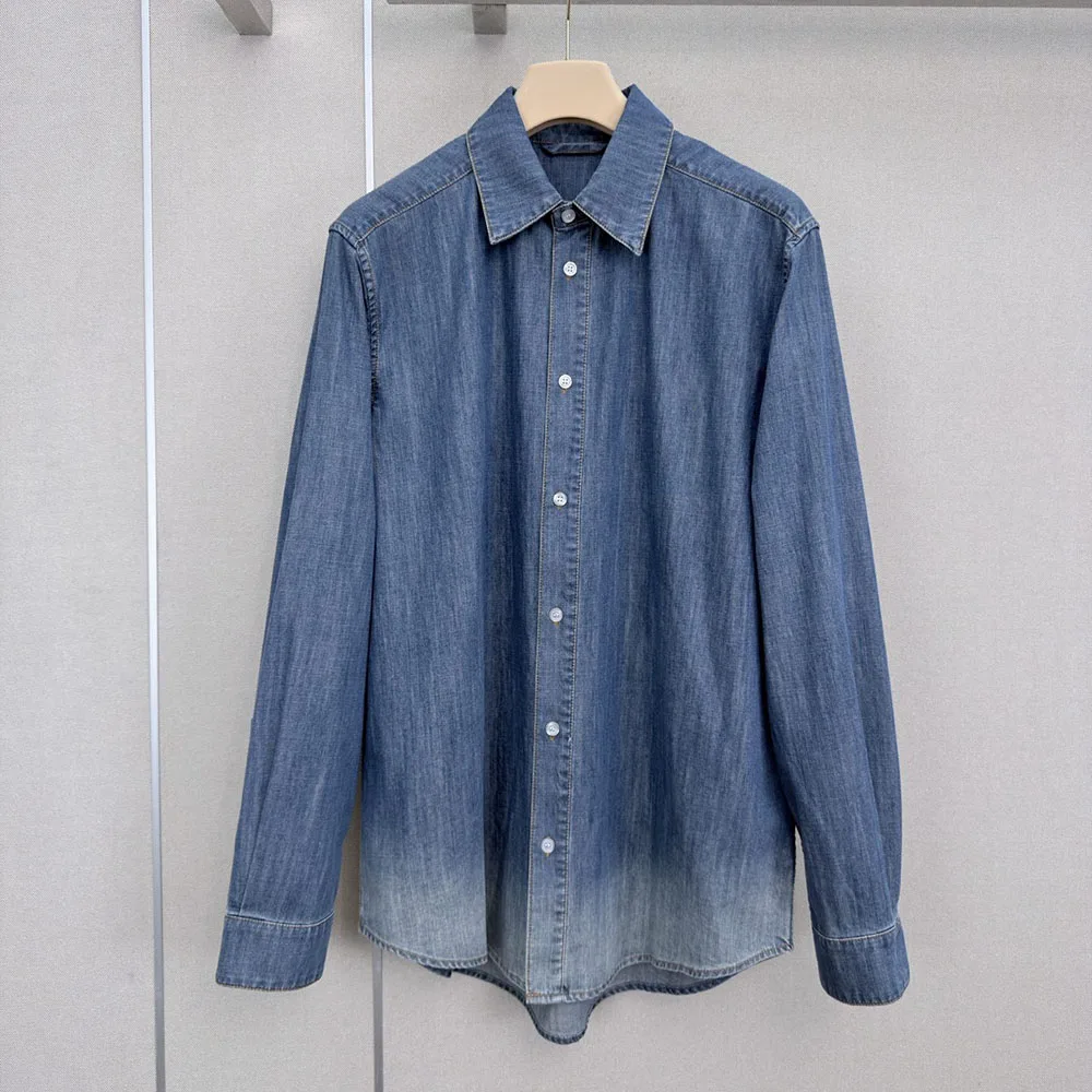 High-quality 2026 new style women's long-sleeved shirt with a gradient design at the hem, stylish and casual xy2650120
High-quality 2026 new style women's long-sleeved shirt with a gradient design at the hem, stylish and casual xy2650120