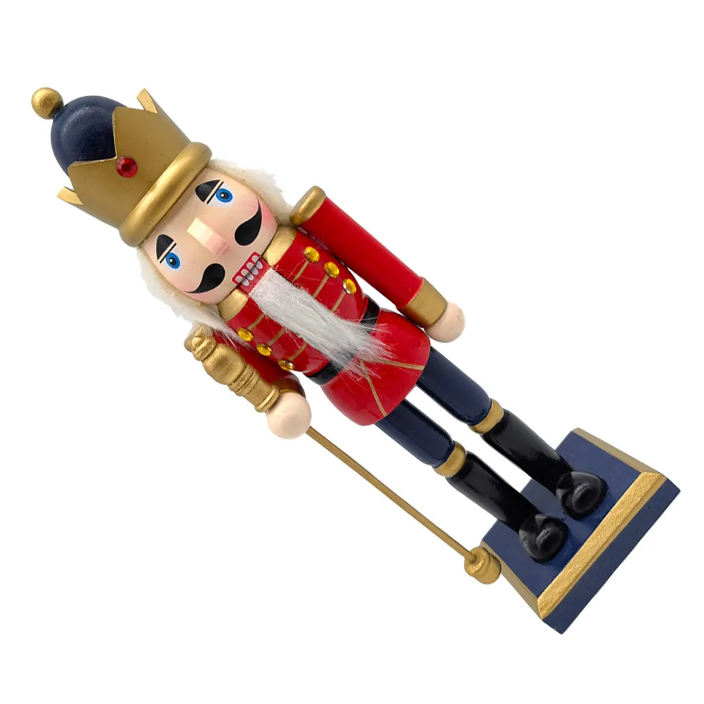Christmas Nutcracker Wooden Decor Soldier Style Desktop Ornament for Living Room Bedroom Office Festive Decor Xmas Party Favor
Christmas Nutcracker Wooden Decor Soldier Style Desktop Ornament for Living Room Bedroom Office Festive Decor Xmas Party Favor