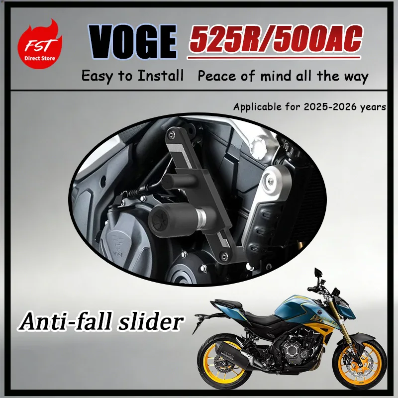 FOR Multi-fit Crash Bar for Voge 525R 500AC with Anti-fall Slider Flexible Buffer Structure to Ease Impact Force Effectively
FOR Multi-fit Crash Bar for Voge 525R 500AC with Anti-fall Slider Flexible Buffer Structure to Ease Impact Force Effectively
