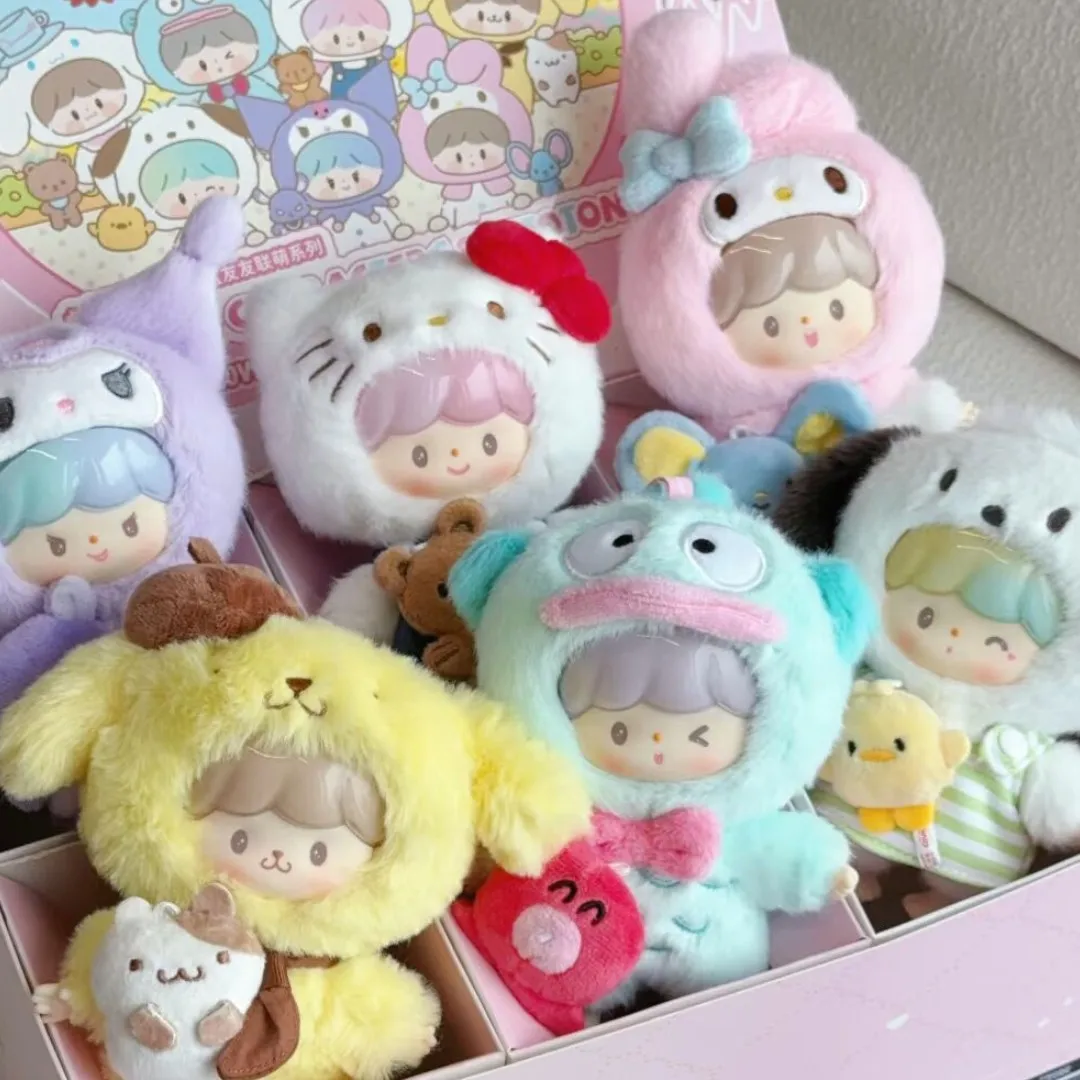 Authentic Zzoton X Sanrio Characters Love-League Buddies Series Kawaii Vinyl Blind Box Plush Pendant Toy Collection Kids Gifts
Authentic Zzoton X Sanrio Characters Love-League Buddies Series Kawaii Vinyl Blind Box Plush Pendant Toy Collection Kids Gifts