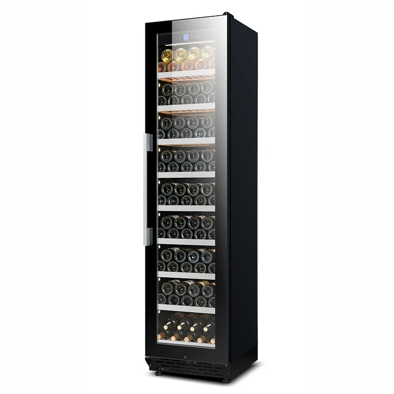 Коммерческий однозонный холодильник для вина большой емкости 250 л со стеклянной дверью Компрессор с постоянной температурой Охлаждающий винный холодильник
Коммерческий однозонный холодильник для вина большой емкости 250 л со стеклянной дверью Компрессор с постоянной температурой Охлаждающий винный холодильник