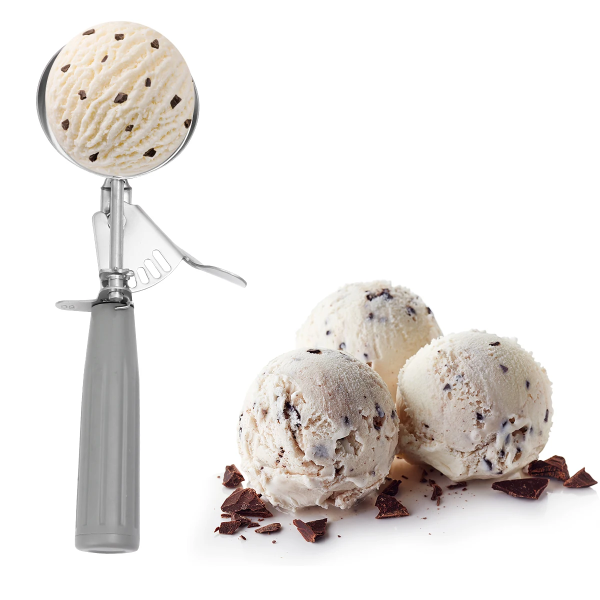 Sherbet Scooper Ice Cream Spoons Homemade Dig Ball Dessert Tableware Sandwich Child
Sherbet Scooper Ice Cream Spoons Homemade Dig Ball Dessert Tableware Sandwich Child