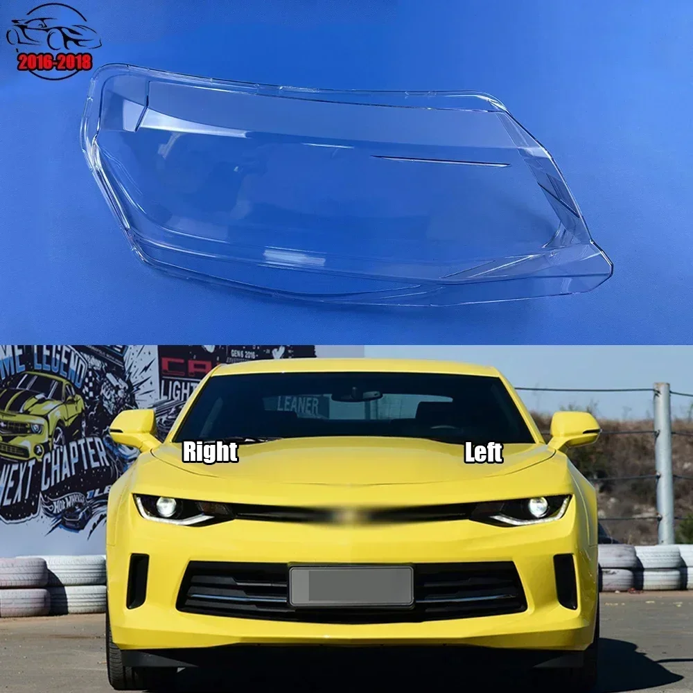 For Chevrolet Camaro 2016-2018 Transparent Light Case Front Headlight Cover Auto Headlamp Lampshade Glass Lamp Shell Caps
For Chevrolet Camaro 2016-2018 Transparent Light Case Front Headlight Cover Auto Headlamp Lampshade Glass Lamp Shell Caps