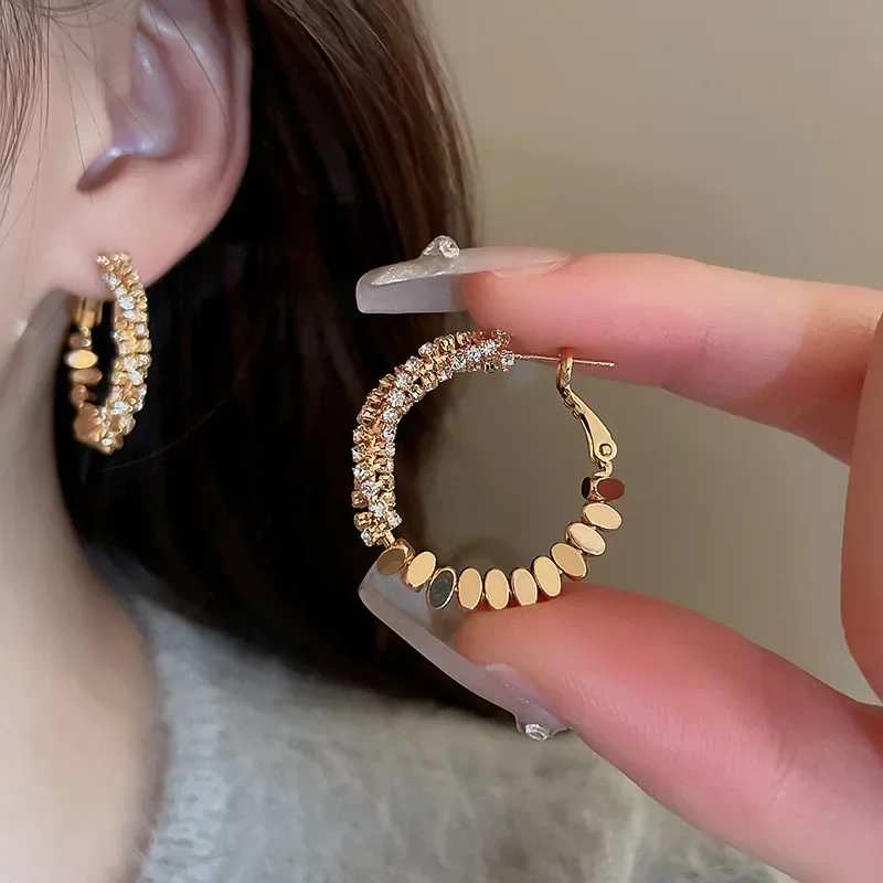 Unique Hoop Earrings For Women Trendy Geometric Splicing Earring Jewelry Accessories Gift Box
Unique Hoop Earrings For Women Trendy Geometric Splicing Earring Jewelry Accessories Gift Box