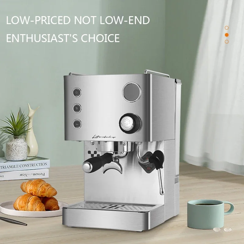 Household 220v 220V/1850W Electric Coffee Machine Home Office Fresh Espresso Machine CRM3007G Household Espresso Coffee Machine
Household 220v 220V/1850W Electric Coffee Machine Home Office Fresh Espresso Machine CRM3007G Household Espresso Coffee Machine