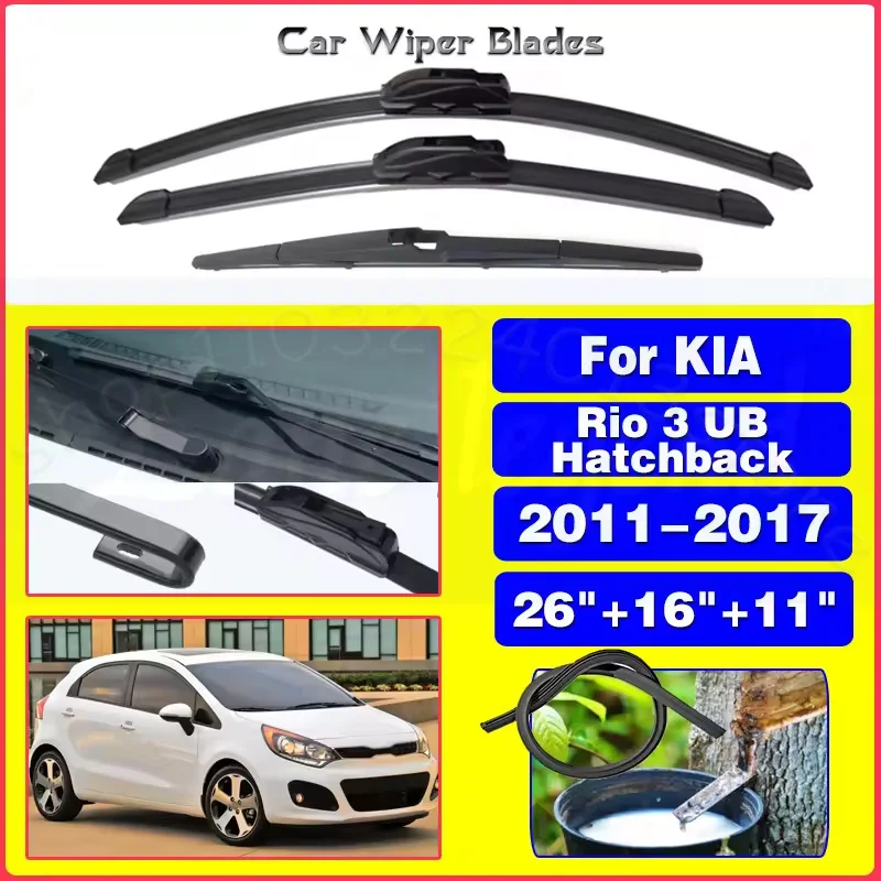 For Kia Rio 3 UB Hatchback 2011 - 2017 2016 2015 2014 2013 2012Windshield Windscreen 26"16"11" Silent upgrade version
For Kia Rio 3 UB Hatchback 2011 - 2017 2016 2015 2014 2013 2012Windshield Windscreen 26"16"11" Silent upgrade version