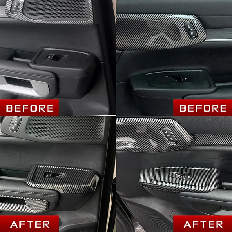 NEW-1Set ABS RHD Window Glass Lift Trim Switch Button Panel Frame Interior Decorative For Ford Ranger Everest 2023 Accessories 
NEW-1Set ABS RHD Window Glass Lift Trim Switch Button Panel Frame Interior Decorative For Ford Ranger Everest 2023 Accessories