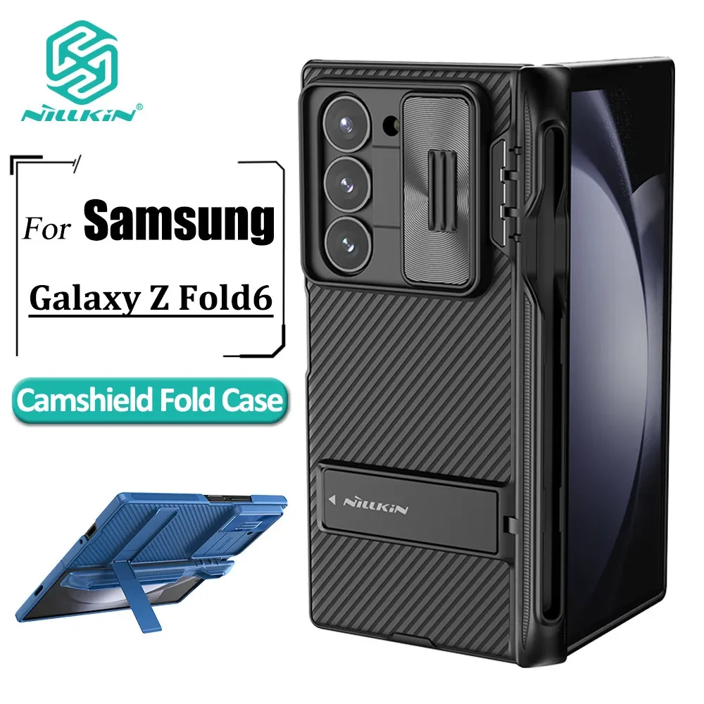 Складной чехол Nillkin Camshield для Samsung Galaxy Z Fold6, чехол слайдер для камеры, держатель для ручки, роскошная задняя крышка
Складной чехол Nillkin Camshield для Samsung Galaxy Z Fold6, чехол слайдер для камеры, держатель для ручки, роскошная задняя крышка
