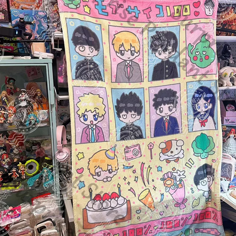 Mobu Saiko Hyaku Mob Psycho 100 аниме засада общежитие сон фланелевое одеяло квадратный элемент подарок на день рождения 
Mobu Saiko Hyaku Mob Psycho 100 аниме засада общежитие сон фланелевое одеяло квадратный элемент подарок на день рождения