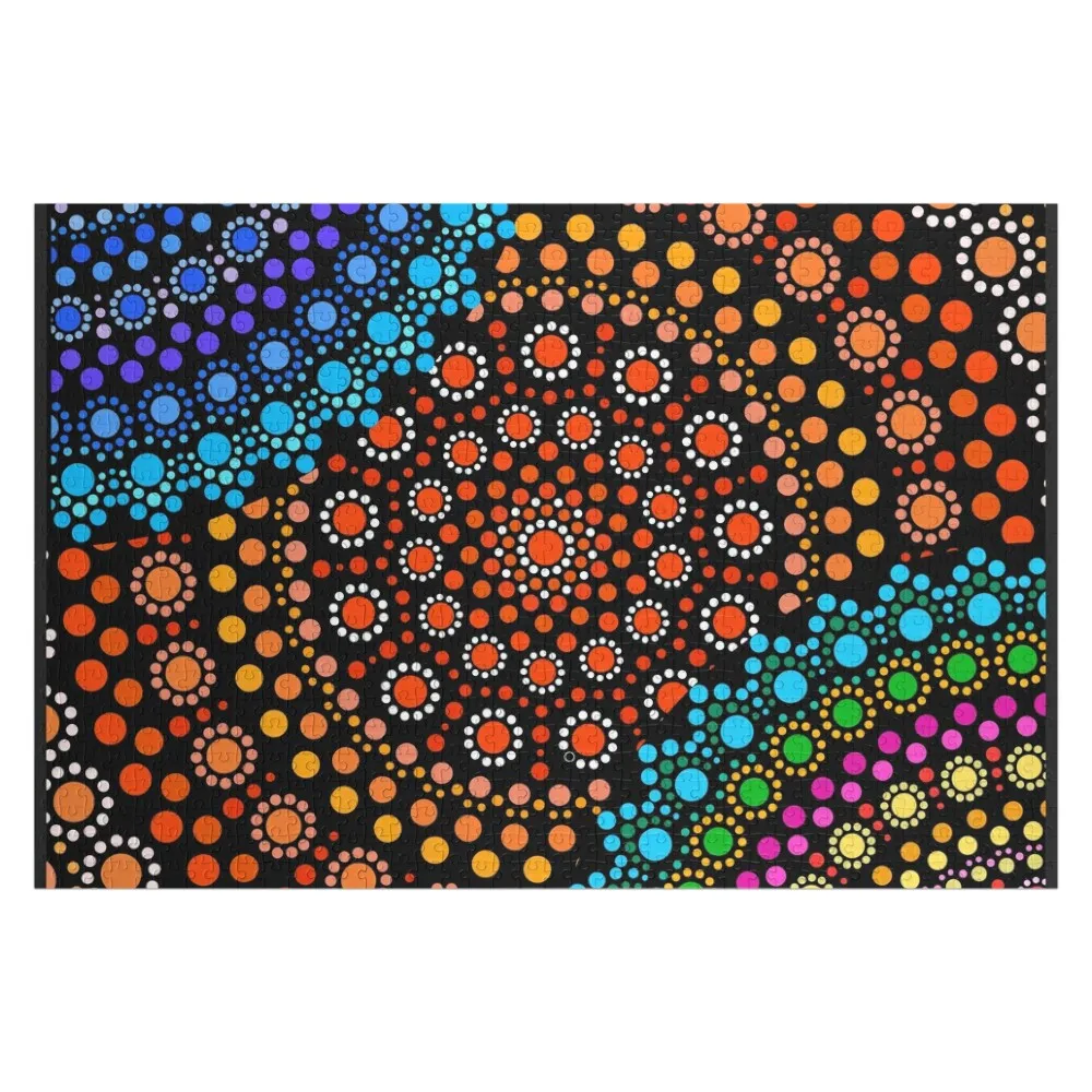 Aboriginal Art Aborigine Australian Indigenous aboriginal Flag autochthon Bigambul Points Circle Day Gift For Moth Jigsaw Puzzle
Aboriginal Art Aborigine Australian Indigenous aboriginal Flag autochthon Bigambul Points Circle Day Gift For Moth Jigsaw Puzzle