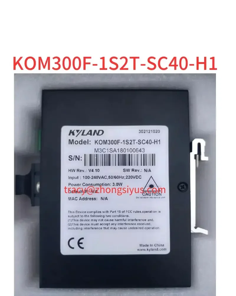 KOM300F-1S2T-SC40-H1 new, optical terminal
KOM300F-1S2T-SC40-H1 new, optical terminal