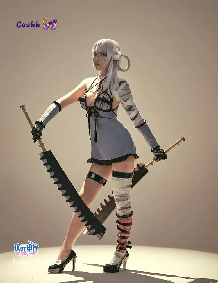 YoRHa No. 2 Type B Kaine Complete form Game Automata Cosplay Costume Grey Sexy jumpsuit Halloween Carnival Women' Uniform
YoRHa No. 2 Type B Kaine Complete form Game Automata Cosplay Costume Grey Sexy jumpsuit Halloween Carnival Women' Uniform