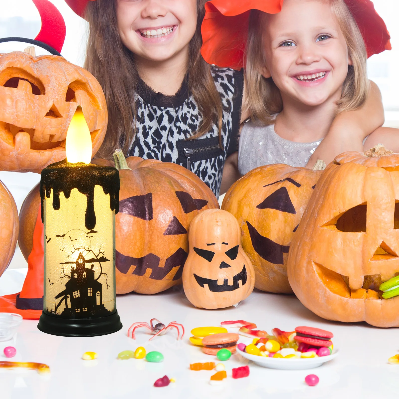 LED Electronic C les Plastic Flickering Powered Halloween Decor LED C Light Flameless Glowing Party
LED Electronic C les Plastic Flickering Powered Halloween Decor LED C Light Flameless Glowing Party