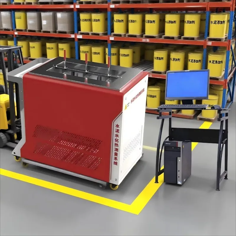 Fully Automatic Cement Hydration Heat Tester High Precision Calorimeters Measuring the Heat of Hydration of Cement
Fully Automatic Cement Hydration Heat Tester High Precision Calorimeters Measuring the Heat of Hydration of Cement