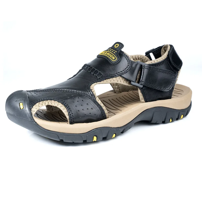 Classic Men's Sandals Summer Soft Sandals Comfortable Men Shoes Genuine Leather Big Size Soft Outdoor Men Roman Sandals
Classic Men's Sandals Summer Soft Sandals Comfortable Men Shoes Genuine Leather Big Size Soft Outdoor Men Roman Sandals