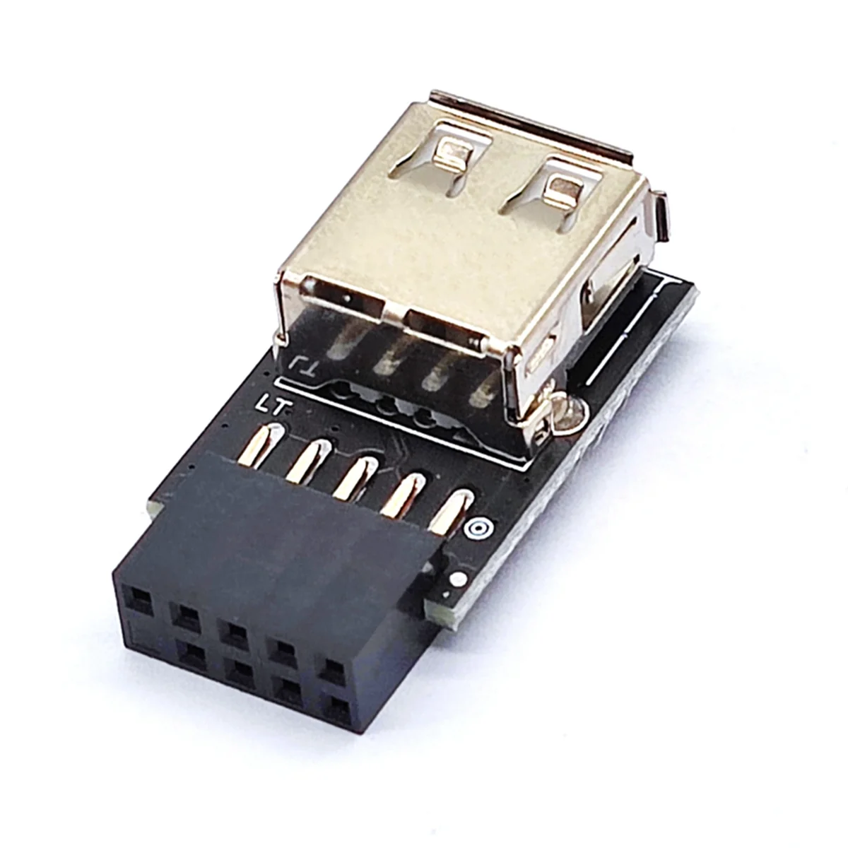 9Pin to 1 Port USB Adapter Connector PC Internal Motherboard 9Pin to USB2.0 Type A Female Converter for Desktop Computer JDJ
9Pin to 1 Port USB Adapter Connector PC Internal Motherboard 9Pin to USB2.0 Type A Female Converter for Desktop Computer JDJ