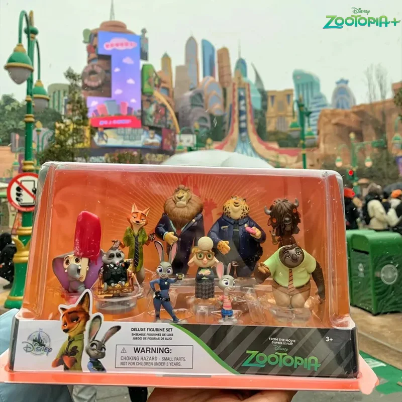 В наличии, оригинальные фигурки Диснея, 10 шт./компл., Zootopia, Джуди Ник, мультяшные подарки, игрушки, коллекционные украшения, подарки для девочек
В наличии, оригинальные фигурки Диснея, 10 шт./компл., Zootopia, Джуди Ник, мультяшные подарки, игрушки, коллекционные украшения, подарки для девочек