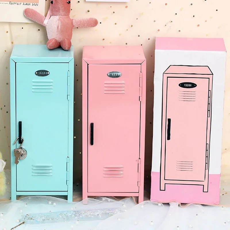 Cute Makeup Storage Cabinet Organizer Box w/lock Cosmetics Display Rack Makeup Brush lipstick for Girl Cabinet Home Bathroom
Cute Makeup Storage Cabinet Organizer Box w/lock Cosmetics Display Rack Makeup Brush lipstick for Girl Cabinet Home Bathroom