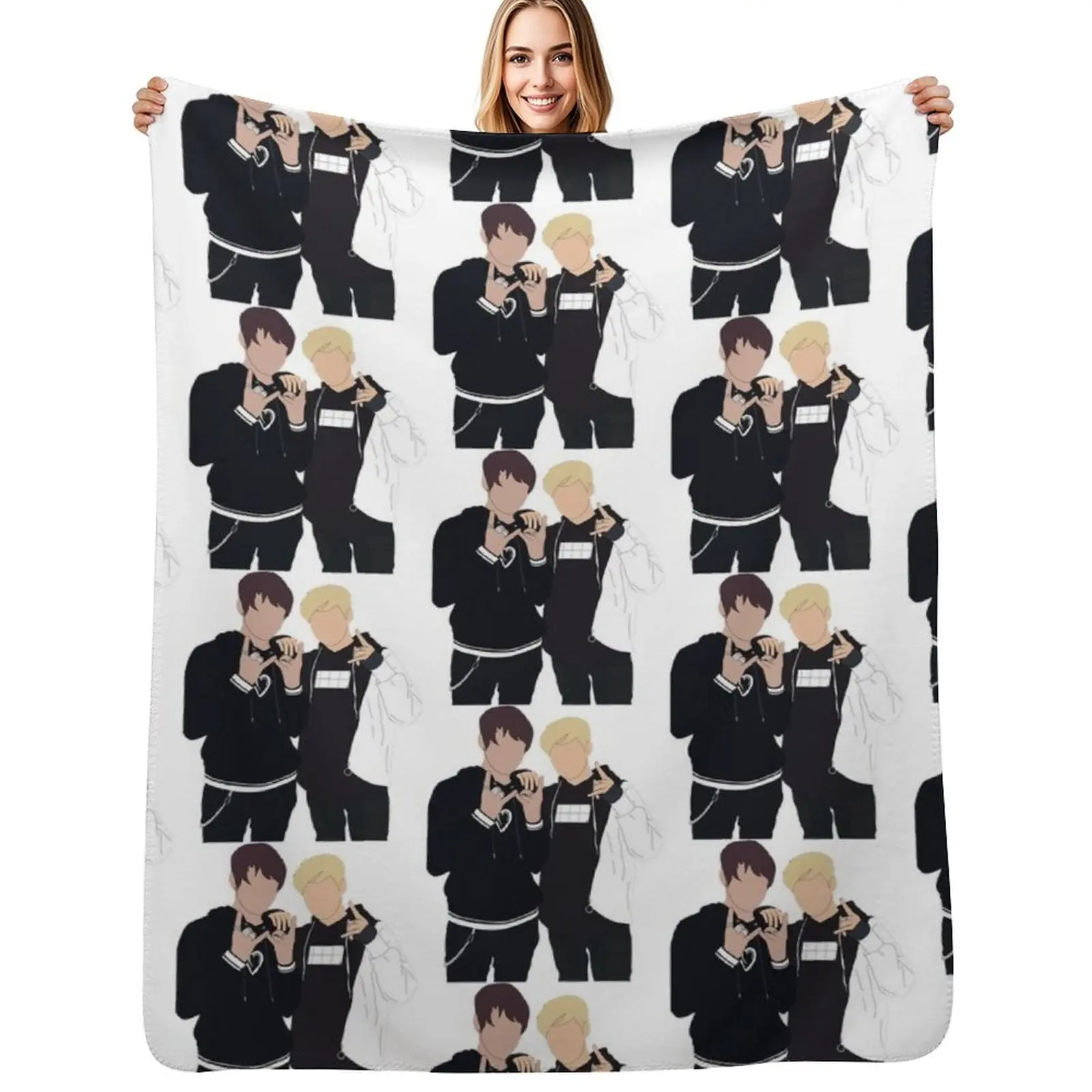 Sam _amp_ Colby Throw Blanket Fluffy Cozy Throw Blanket for Home Decor
Sam _amp_ Colby Throw Blanket Fluffy Cozy Throw Blanket for Home Decor