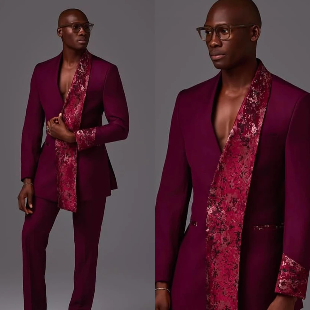 Темно-красная мужская куртка по индивидуальному заказу, пальто с цветочным узором, смокинги для жениха, остроконечные лацканы, приталенный пиджак для выпускного вечера, вечерние, комплект из 2 предметов
Темно-красная мужская куртка по индивидуальному заказу, пальто с цветочным узором, смокинги для жениха, остроконечные лацканы, приталенный пиджак для выпускного вечера, вечерние, комплект из 2 предметов