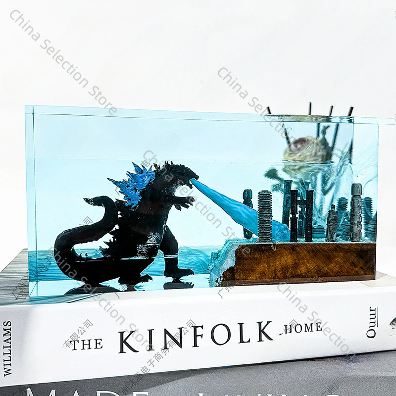 Monster resin three-dimensional model epoxy resin lamp exquisite gift home decoration gift ornament
Monster resin three-dimensional model epoxy resin lamp exquisite gift home decoration gift ornament