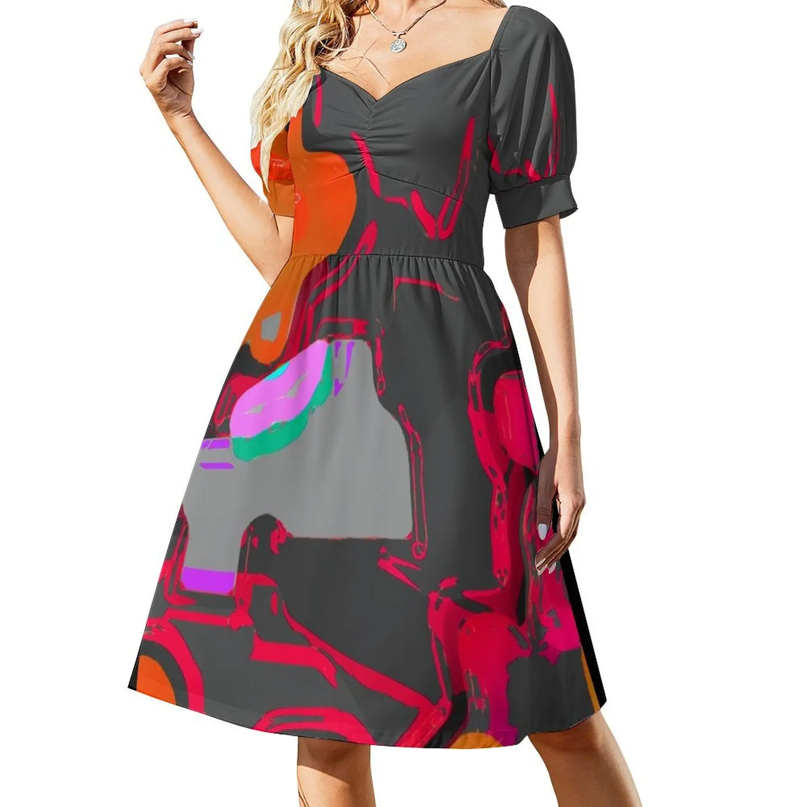 Spicy organic life - abstract landscape soup Short-Sleeved Dress dresses korean style womans clothing
Spicy organic life - abstract landscape soup Short-Sleeved Dress dresses korean style womans clothing
