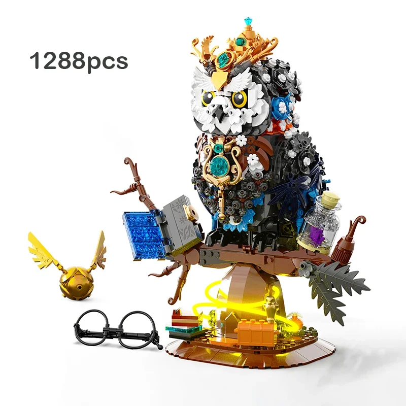 1288pcs New Famous Movie Owl Magic Animal Building Block Bricks Golden Flying Ball Model Kid Assembly Toy Gift for Boys
1288pcs New Famous Movie Owl Magic Animal Building Block Bricks Golden Flying Ball Model Kid Assembly Toy Gift for Boys