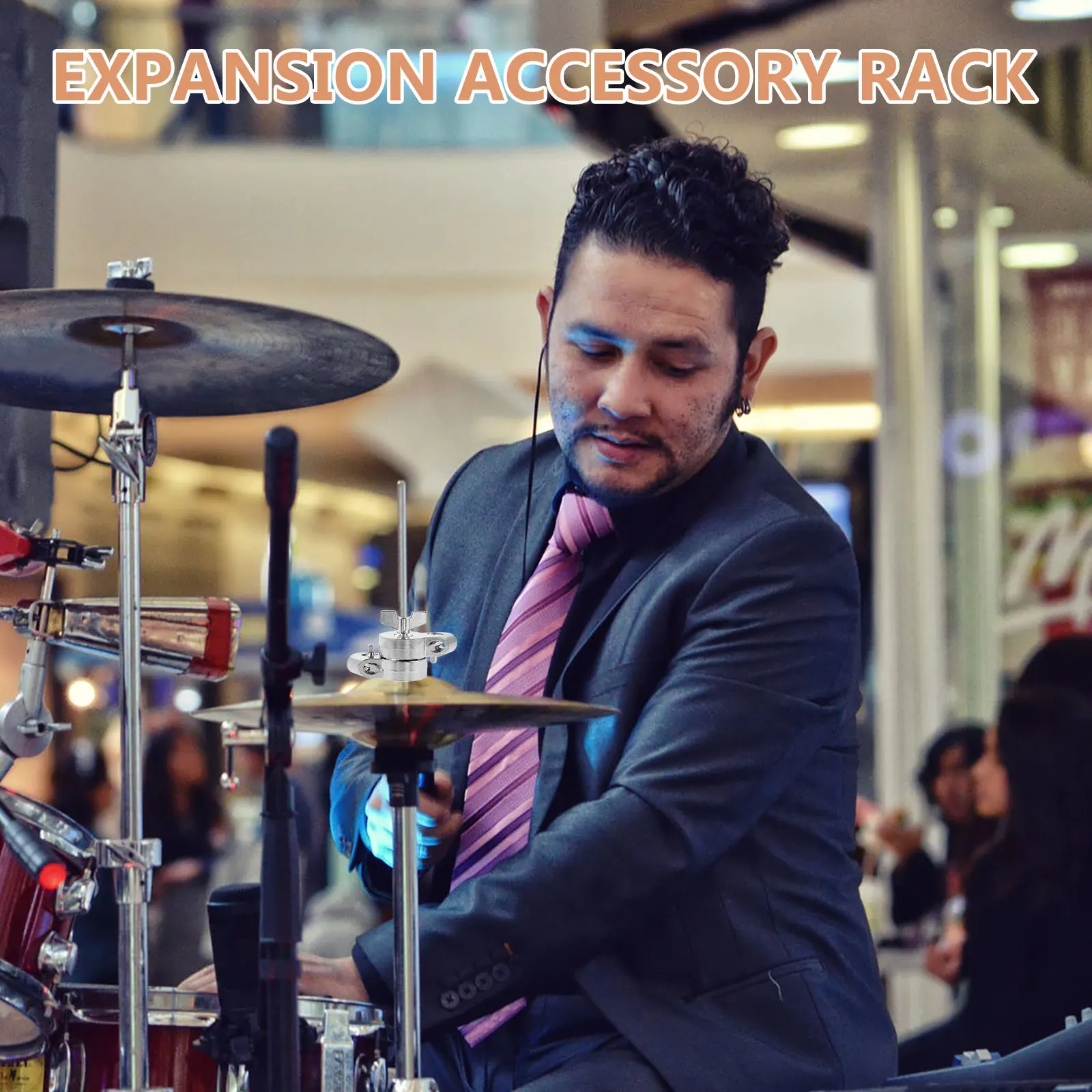 Металлический адаптер для установки цимбалов на барабанную установку, универсальное решение для увеличения количества цимбалов, прочность из цинкового сплава, профессиональное крепление
Металлический адаптер для установки цимбалов на барабанную установку, универсальное решение для увеличения количества цимбалов, прочность из цинкового сплава, профессиональное крепление