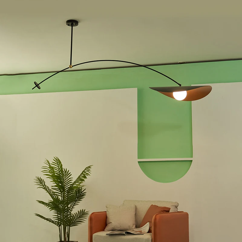 Nordic Minimalist Long Arm Adjustable Led Pendant Lights Lustre Dining Room Home Decor Hat Light Bar Study Hanging Light Fixture
Nordic Minimalist Long Arm Adjustable Led Pendant Lights Lustre Dining Room Home Decor Hat Light Bar Study Hanging Light Fixture