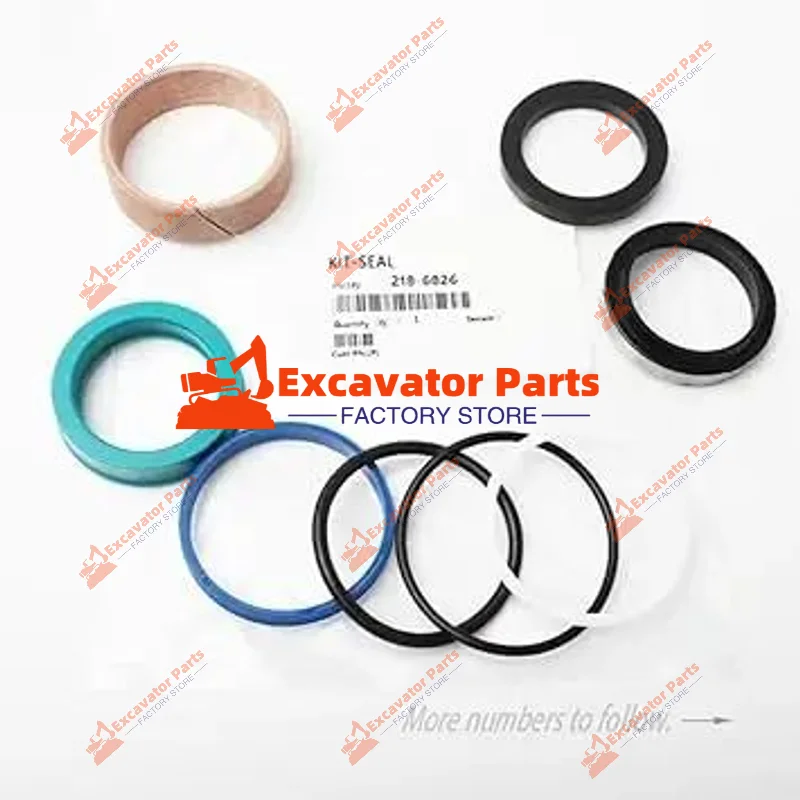 2186826 Hydraulic Cylinder Seal Kit Repair Kit Seals 218-6826 Compatible with CAT Loader
2186826 Hydraulic Cylinder Seal Kit Repair Kit Seals 218-6826 Compatible with CAT Loader