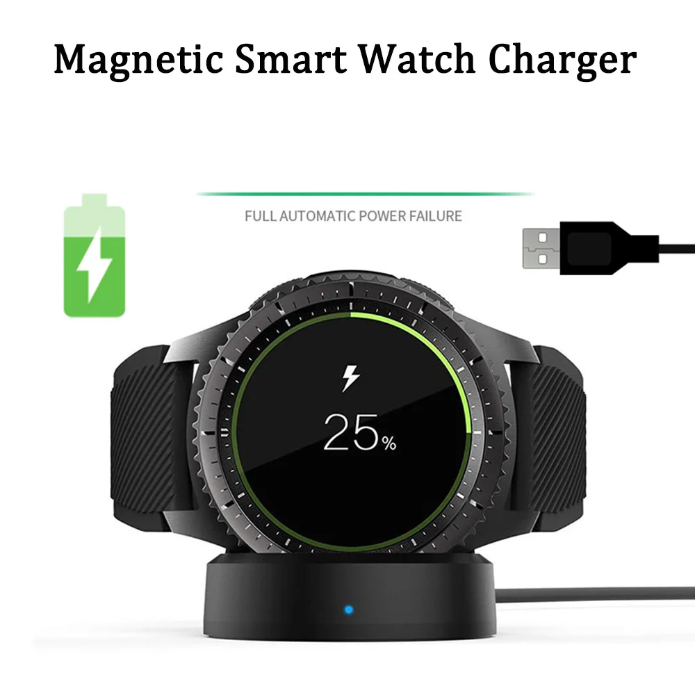 Wireless Magnetic Smart Watch Charger for Samsung Gear S3 Portable Charging Dock Cradle Classic Frontier Chargers Dropshipping
Wireless Magnetic Smart Watch Charger for Samsung Gear S3 Portable Charging Dock Cradle Classic Frontier Chargers Dropshipping