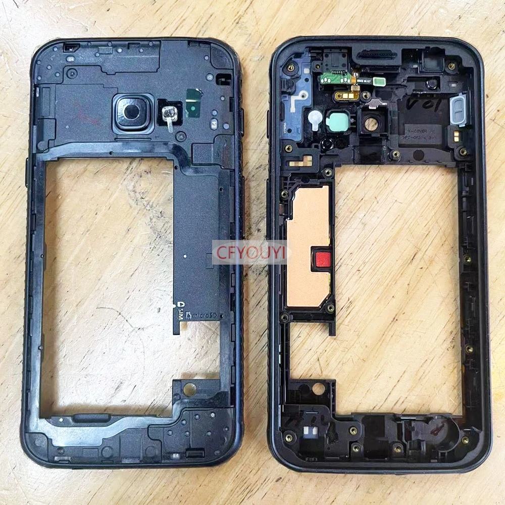 Для Samsung Galaxy Xcover 4 G390 задняя часть корпуса средняя рамка с крышкой объектива камеры, стеклянная линза, запасные части
Для Samsung Galaxy Xcover 4 G390 задняя часть корпуса средняя рамка с крышкой объектива камеры, стеклянная линза, запасные части
