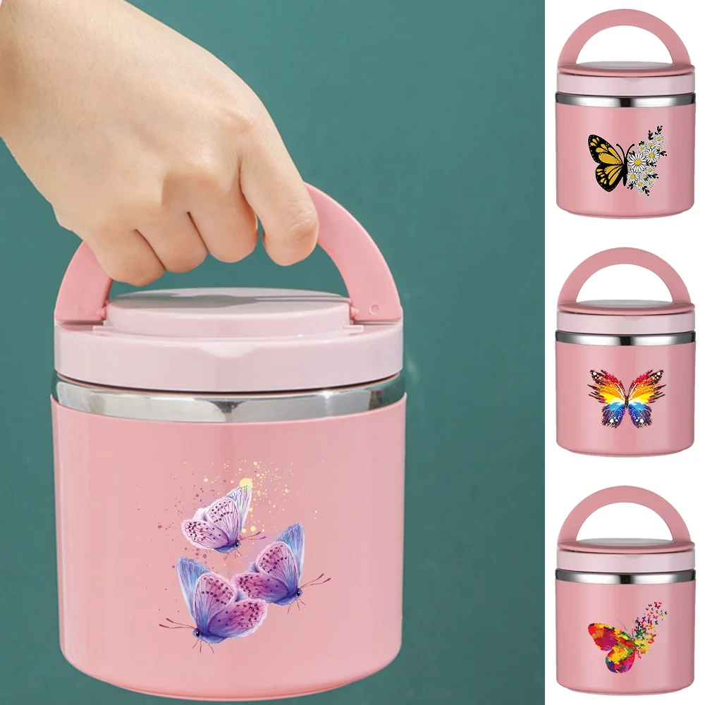 Термос-контейнер для супа, маленький, изолированный, для детей, студентов, рабочих, легко переносимый, легкий, для пикника, с узором бабочки
Термос-контейнер для супа, маленький, изолированный, для детей, студентов, рабочих, легко переносимый, легкий, для пикника, с узором бабочки