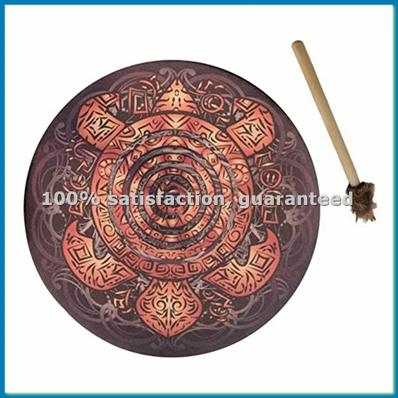 Шаманские барабаны, 10-дюймовые, с декоративным дизайном из дерева, с палочками для игры, для звукотерапии и духовной музыки - ANKL
Шаманские барабаны, 10-дюймовые, с декоративным дизайном из дерева, с палочками для игры, для звукотерапии и духовной музыки - ANKL