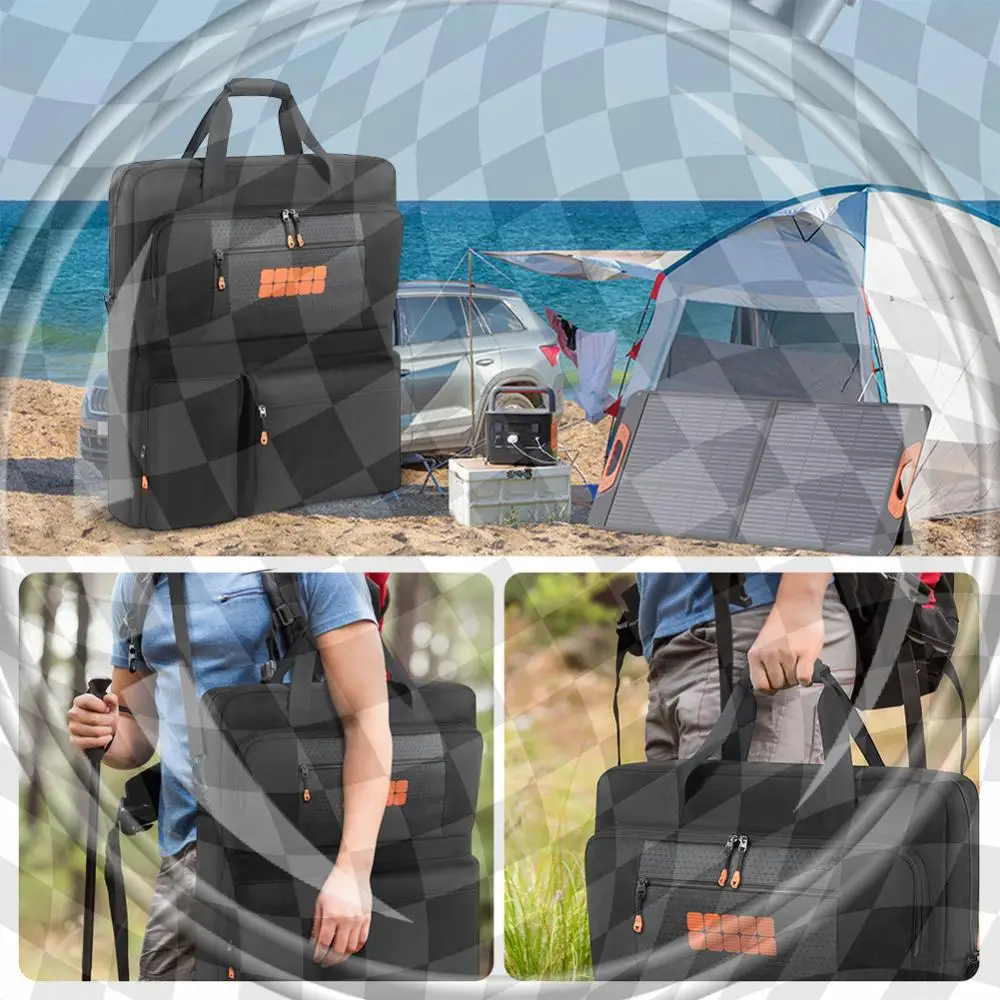 Solar Panel Carrying Case with Shoulder Straps Portable Protection Shoulder Bag Large Capacity for Bifacial/ZOUPW 100W 200w 220w
Solar Panel Carrying Case with Shoulder Straps Portable Protection Shoulder Bag Large Capacity for Bifacial/ZOUPW 100W 200w 220w