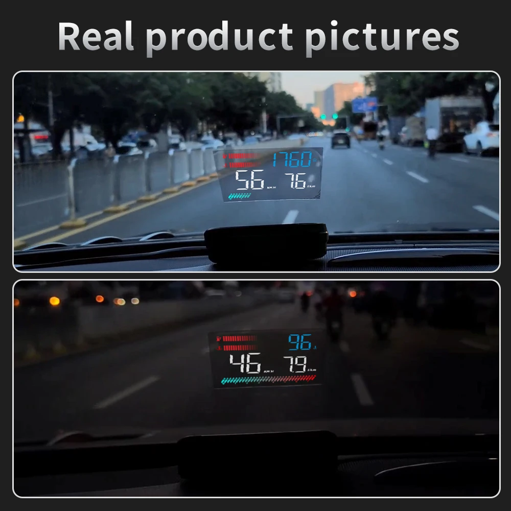 OBD Head Up Display speedometer water temperature voltage fuel consumption with 5 alarm functions on Board Computer projector
OBD Head Up Display speedometer water temperature voltage fuel consumption with 5 alarm functions on Board Computer projector