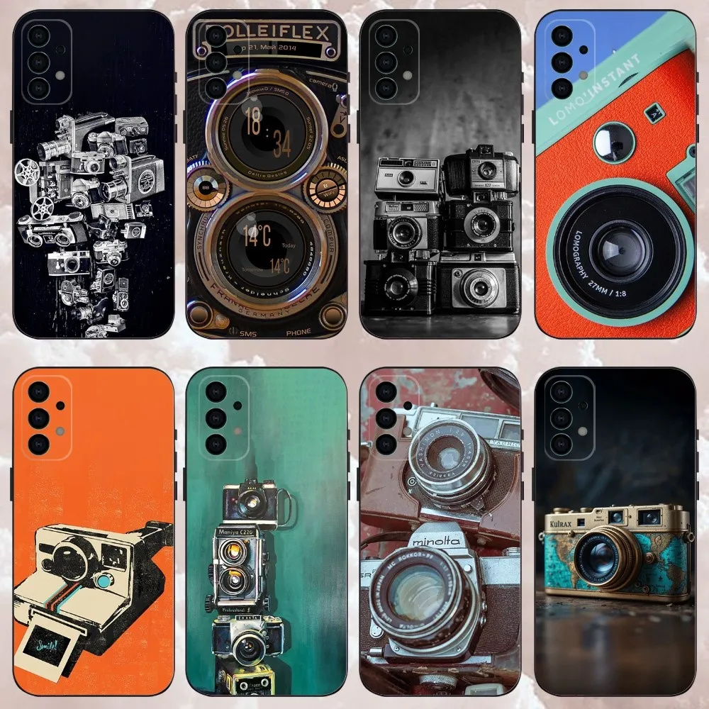 Retro Camera Vintage Phone Case For Samsung Galaxy A13,A21s,A22,A31,A32,A52,A53,A71,A80,Soft Black Shell
Retro Camera Vintage Phone Case For Samsung Galaxy A13,A21s,A22,A31,A32,A52,A53,A71,A80,Soft Black Shell
