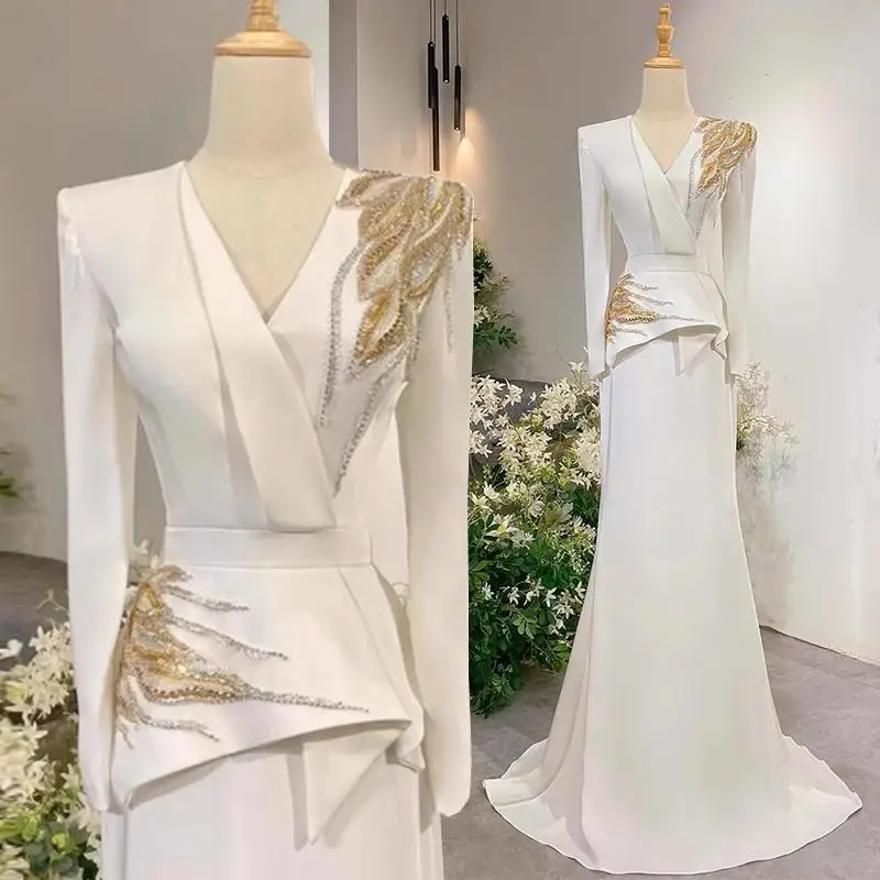 Вечернее платье Ele 2025: Новинка, Элитное, Роскошное, Для выступлений, Для ведущих, Для бала, Премиум-класс, Свадебный наряд
Вечернее платье Ele 2025: Новинка, Элитное, Роскошное, Для выступлений, Для ведущих, Для бала, Премиум-класс, Свадебный наряд