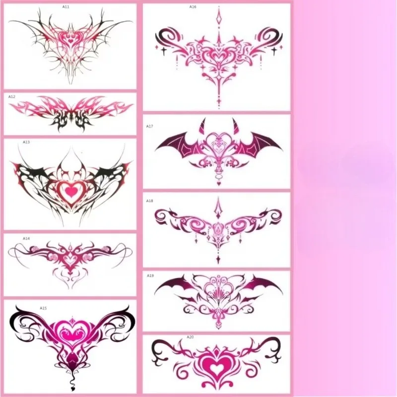 10 sheets - Succubus water transfer tattoo sticker, customized cartoon flower arm full arm tattoo sticker with pictures and
10 sheets - Succubus water transfer tattoo sticker, customized cartoon flower arm full arm tattoo sticker with pictures and