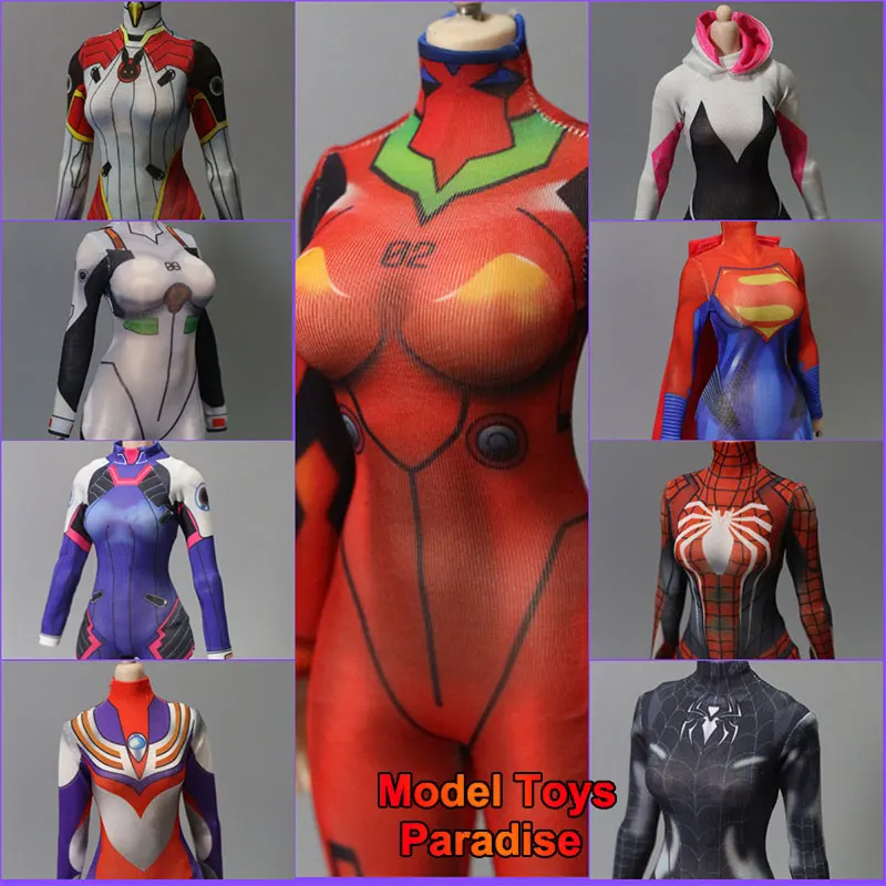 1/6 Woman Soldier Printed Tights Cosplay Superhero 3D Printed One-piece Swimsuit Model Clothes Fit 12inch TBL Action Figure Body
1/6 Woman Soldier Printed Tights Cosplay Superhero 3D Printed One-piece Swimsuit Model Clothes Fit 12inch TBL Action Figure Body