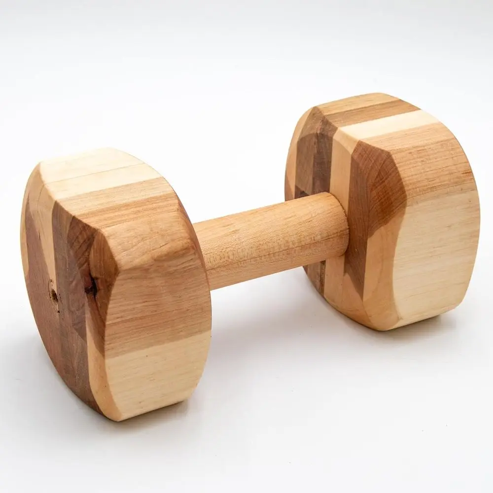 Level 2 Schutzhund Dumbbell - Handcrafted Wooden Dog Training Tool
Level 2 Schutzhund Dumbbell - Handcrafted Wooden Dog Training Tool